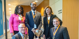 Financial Planning Students Win Gold at the Eastern Regional Financial Planning Case Challenge Image